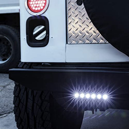 True Mods 2pc 7" Ultra-Slim Single Row Off Road LED Light Bar [1530lm] [18W] [IP68 Waterproof] [12V - 24V] Fog/Driving/Work Lights for Trucks ATV Cars - 30 Degrees Spot Light - color: Spot