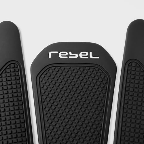 Motorcycle Tank Pad Compatible with Honda Rebel CMX250 CMX300 CMX500 2017-2025, Anti-Slip Motorcycle Tank Protector Sticker Rubber Fuel Tank Grip (Black-CMX250 300 500) - color: Black-cmx250 300 500
