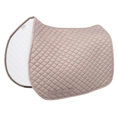 TuffRider Basic All Purpose Horse Riding Saddle Pad - color: Titanium