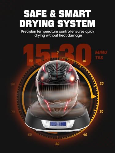 Hat Cleaner, Cap & Helmet Care Machine, Hat Steam Cleaner, Steam Cleaning & Ironing and Fast Drying, Ozone Deodorization for Motorcycle Helmets, Baseball Caps