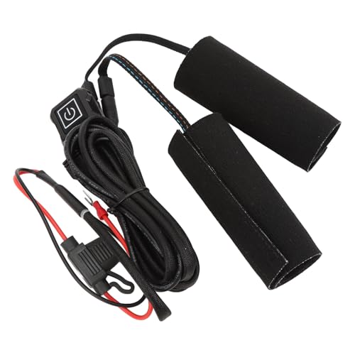 Motorcycle Heated Grip Cover, Water 3 Temperature Setting Motorcycle Handlebar Heated Pad Heater Sleeve