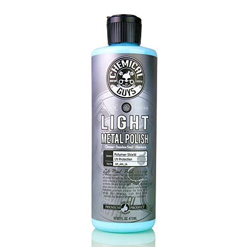 Chemical Guys SPI_404_16 Light Metal Polish (Works on Chrome, Stainless Steel, Aluminum & More), 16 fl oz - style: Light Metal Polish