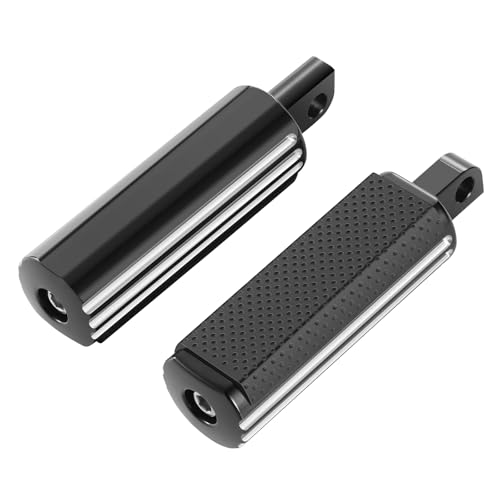 CNC Footpeg Footrest Fit For Harley Street Glide, Road Glide, Road King, Sportster 883, Dyna, (Softail 1986-2017) Foot Pegs - color: B Black
