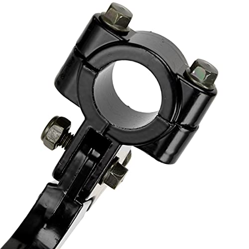 FVRITO 7/8" 22mm Universal Clutch Brake Handle Levers Perch for CRF50 CRF70 CRF80 CRF100 CRF150 XR50 XR80 XR100 ATC 200m Pit Dirt Bike Motor Motocross Motorcycle Baja Mini Bike MB200 Left and Right - color: Black