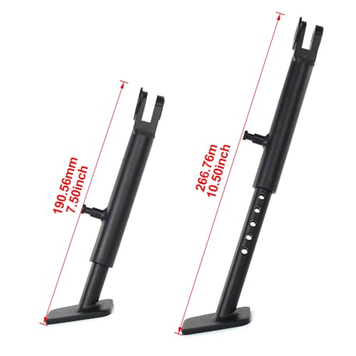 Xitomer 0-3 inch Motorcycle Adjustable Kickstand Fit for CB1000R 2024 2023 2022 2021 2020 2019 2018-2024, Motorcycle Adjustable Side Stand Adjustable Kickstand