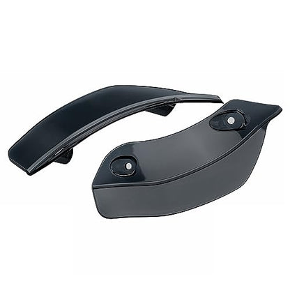 ABS Side Wind Windshield Fairing Wind Deflector for Harley Road Glide FLTRX FLTRU FLTRXS 2015-2023 Smoke - color: Smoke