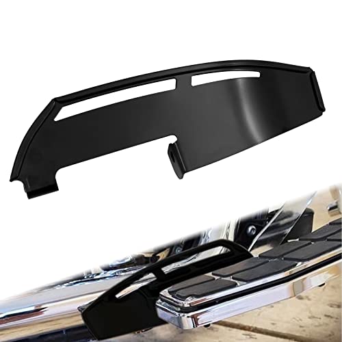 Motorcycle Driver Floorboard Heel Guard Fit For Harley Softail 86-17 Touring FLD 2012-2016 Touring Electra Glide Road Glide Road King Street Glide Black - color: Black