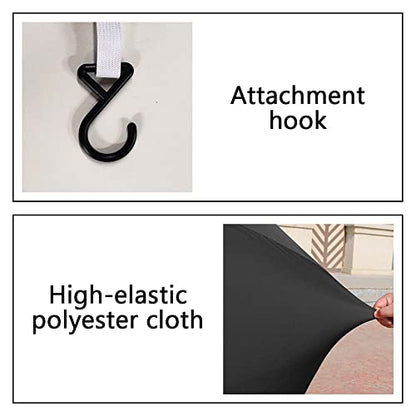 Indoor Motorcycle Cover Universal Dustproof Cover Soft Stretch Durable Motorbike Cover for All Motor,104 inches - size: 3XL-104"