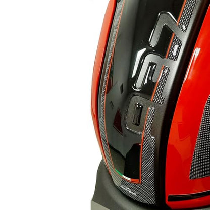 Resin Bike Motorcycle 3D Stickers Compatible with Ducati Monster 937 2021-2025. Fuel Tank Protection from Bumps and Scratches. Resin Stickers - Black - Made in Italy