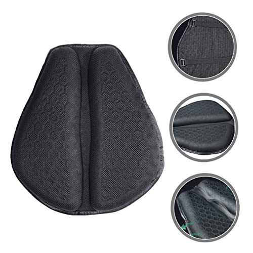 Luxshiny Motorcycle Seat Cushion Cover Gel Seat Pad for Motorbike Reusable Breathable