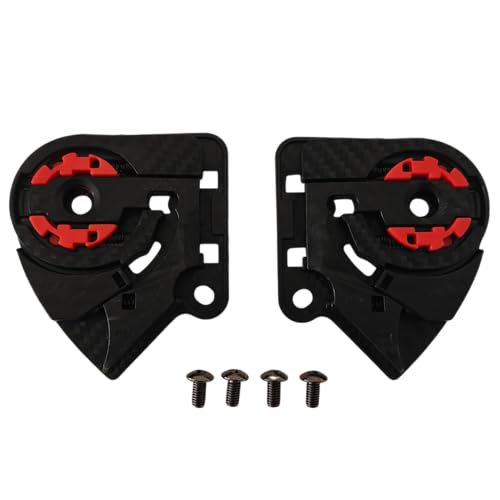 Sedici Strada 3 Visor Base, Helmet Visor Mechanism with Screws Compatible with LS2 Sedici Strada 2 Strada 3 FF801 FF397 FT2 VECTOR (Visor Base) - color: Visor Base