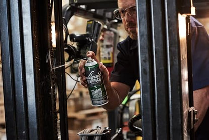 Liquid Wrench Chain Lube – Heavy Equipment, Motorcycle, ATV or Bike Chain Lube Spray – Reduces Friction, Prevents Corrosion, Long-Lasting Protection with Solid Lubricant – 11 oz (Case of 12)