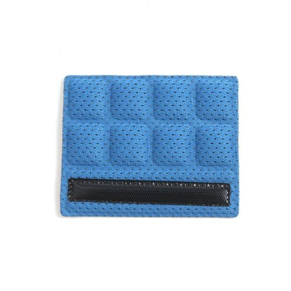 6PCS Chin Pads Foam Pad Set Strap Padding Replacements Universal Cushion Mats for Cycling Bike Bicycle Motorcycle Road Racing Riding Helmet - color: Blue 6PCS