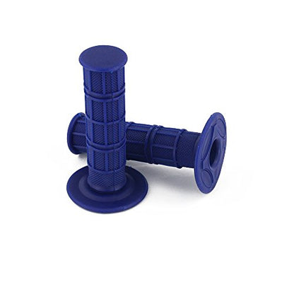 Motorcycle Twist Throttle 7/8" 22mm with Handle Grip Throttle Cable CNC Assembly Universal for TTR 110 230 YZ 85 125 250 PW 50 80 Dirt Pit Mini Bike Blue - color: blue