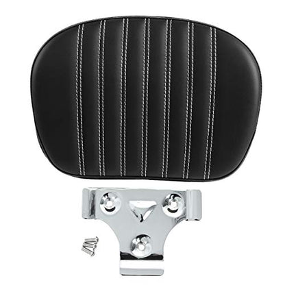 Detachable Sissy Bar Backrest Pad Fits For Harley 1997-2023 Touring Road King Electra Glide Road Glide Street Glide 2018-2023 Softail Slim FLSL Low Rider FXLR - color: Style H