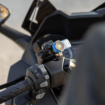 Quad Lock Brake Reservoir Motorcycle Phone Mount Kit with Vibration Dampener and MAG Universal Adaptor - size: Brake Reservoir Mount