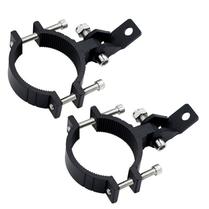 Heavy Duty Motorcycle Light Mount Bracket, Motorcycle Spotlight Bracket, Universal Fit for Motorcycle, ATV, UTV, Truck Auxiliary Lights - 2 Pack (1.58-2.5 INCH) - size: 1.58-2.5 INCH