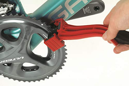 Finish Line Grunge Brush Bike Chain & Gear Cleaner – Dual-Sided Bristles for Chains, Cassettes & Hard-to-Reach Areas | bike-cleaning-tools - size: 1 Count (Pack of 1)