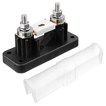 Spartan Power 500 Amp ANL Ceramic Fuse & Holder Kit Black - color: BLACK, size: 500A BLACK
