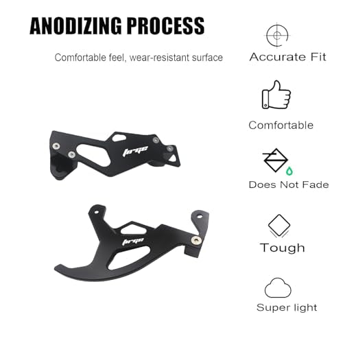 Motorcycle Parts CNC Aluminum Brake Disc Caliper Guard Cover Protector for YZ125 YZ250 YZ250F YZ450F YZ250X 2006-2021 YZ125X 2017-2021 YZ250FX 2015-2021 YZ450FX 2016-2021 Dirt Pit Bike - size: YZ125 2006-2021 Black
