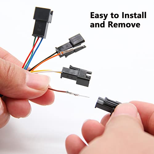 Motorcycle Turn Signal Headlight Horn Switch - 48V Waterproof Light Horn Turn Signal ON/Off Switch for Scooter Electric Bike