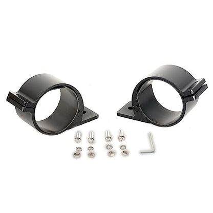2.13 Inch Bull Bar Tube Mount Clamps JIUHUAN LED Light Bar Mounting Brackets Roof Roll Cage Holders for Offroad Trucks ATV SUV 2pcs - size: 2.13inch-L001