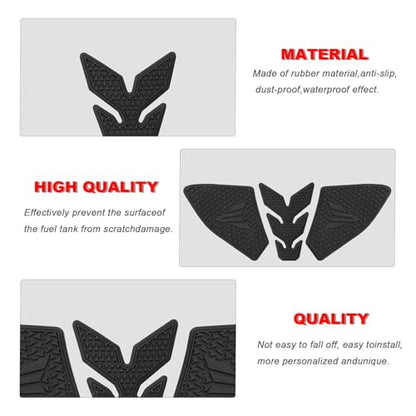 for Yamaha MT-09 MT09 from 2021-2022 2023 Tank Pad Tank Protector Gas Tank Side Protectors Motorcycle Sticker Decal Knee Grip Traction Pads