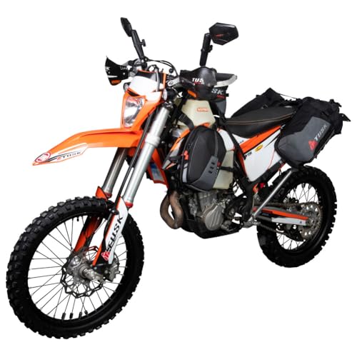 Tusk Excursion Rackless Luggage System Base Standard Heat Shield Black/Tan For BMW F900GS Adventure 2024