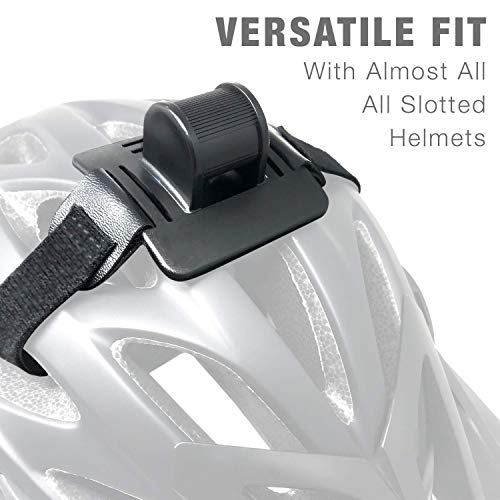 Night Provision Bike Light Helmet Mount for Cree Powered LED Bicycle Lights. Gemini, Magicshine, Stupidbright SB1, SB1600, SB2600, SB3000, Night Provision BX-300