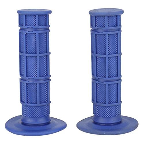 HIAORS 7/8 Inches Universal Motorcycle Grips Hand Grips for CRF50 CRF125 YZ80 YZ85 YZ125 YZ250 YZ426F 450F KLX110 TTR125 SSR125 Pit Dirt Bike Off Road Motorcycle Parts Blue - color: Dark Blue