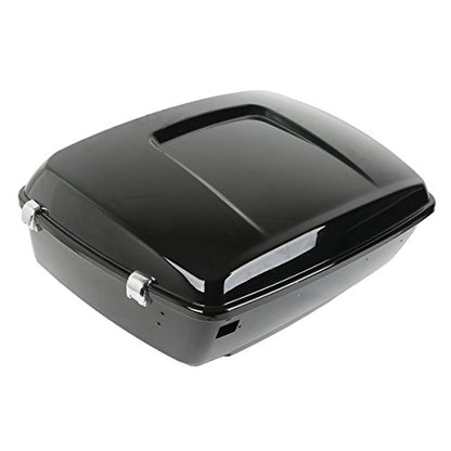 SLMOTO 13.7" King Tour Trunk W/Black Latch Fit For Harley Street Glide FLHX 2014-2025 Electra Glide Standard FLHT 2019-2022 Revival FLH 2021 - color: BStyle #05