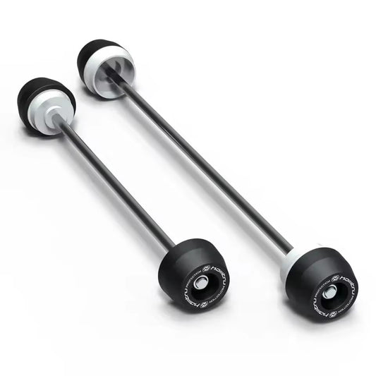 Motorcycle Wheel Protector For Suzuki GSX-8S GSX-8R 2023-2025 Rear Front Axle Fork Crash Slider (Front-Rear) - color: Front-Rear