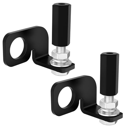 Flag Pole Mount - Dirt Bike Flag Pole Holder for Motorcycle Flag Holder 1/4" Rear Axle Whip Mounts 22.5mm Diameters Dirtbike Flag Mount Kit - 2 Pack