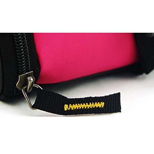 sponeed Cycling Seat Pouch Bicycle Bike Saddle Bag Rear Packs Tools Pocket 6 Colors - color: Pink