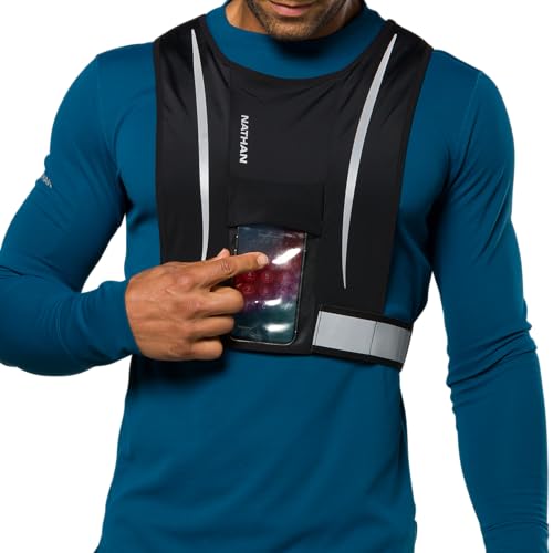 Nathans NS60300-00001-OSFM Hypernight Reflective Stash Vest Black