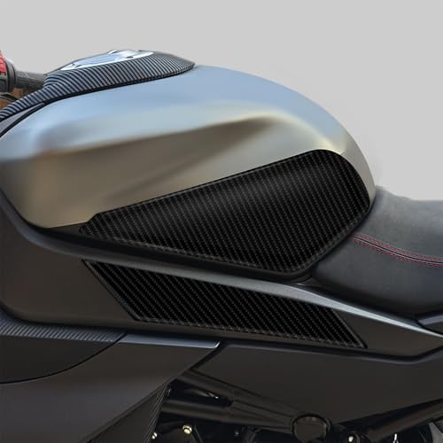 for CFMOTO 450SR Motorcycle Tank Pad Gas Tank Protector Compatible with CFMOTO 450SR CF Moto SR450 450 SR 450SS 5D Anti Slip Tank Pad Stickers Gas Oil Fuel Tank Pad Protectors - size: For 450SR