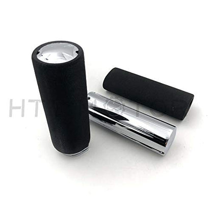 ET006- Motorcycle Foam Anti Vibration Comfort Handlebar Grip Cover Compatible with Harley BMW