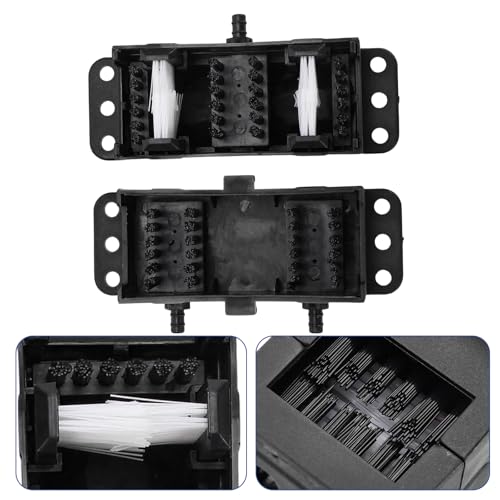 Universal Motorcycle Chain Cleaning Tool Chain Lube Brush Kit,Rust Prevention and Noise Reduction for Mountain Bikes - color: Black