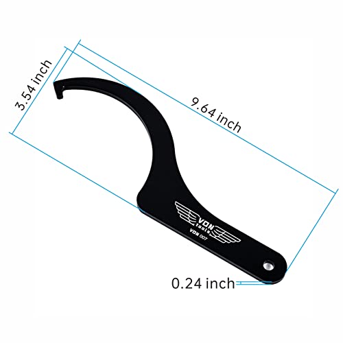 Ducati Chain Adjusting Tool 748 996 848 1098 1198 1199 1299 Swingarm Eccentric Tool 88713.1038 For Ducati 1098, 1198, Streetfighter-1098 Diavel and all other Single Sided Large Axle Swingarms