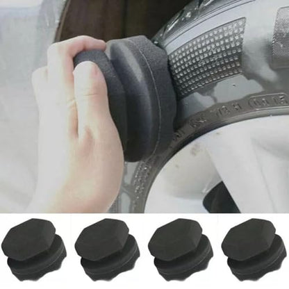 and Foam Buffing Pad Tire Dressing Applicator Suitable for Professional Motorcycles Vehicle Polishing and Waxing Buffing Pad for Cars