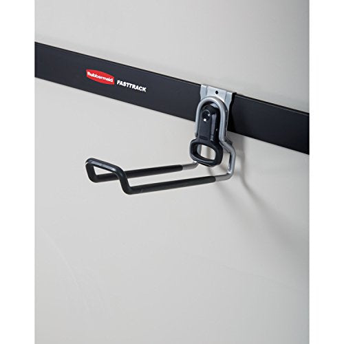 Rubbermaid Fasttrack Ladder Hook Garage Wall/Ladder Hanger Wall Mount and Heavy Duty Organization for Home/Garage/Wall/Shed (Pack of 6) - size: 1 Count (Pack of 6), style: Ladder Hook