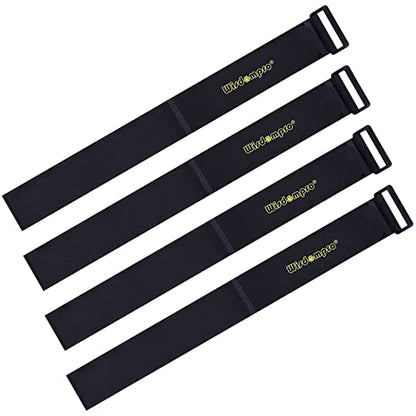Extra Large 4 Pack 2 x 37 Inches Hook and Loop Strap, Reusable Fastening Cable Tie Down Straps by Wisdompro - Reusable, Durable Functional Cinch Cable Straps for Your Home, Office, Workspace - size: Extra Large 4 Pack, 2 x 37 Inch