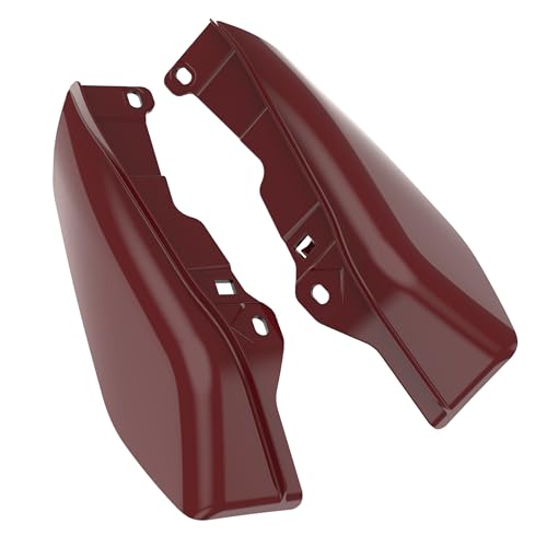 Mid Frame Air Deflectors Heat Shield Fit for Harley Touring 2009-2026 Billiard Red - color: Billiard Red