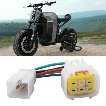 2Pcs 6Pin 5-Wire Motor Hall Adapter Cable Suitable for Most Electric Motorcycles