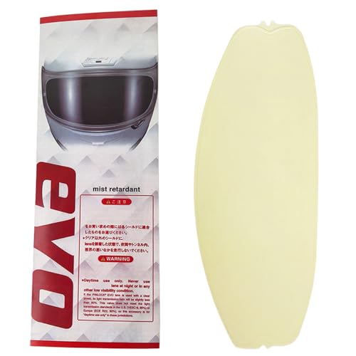 CPB-1V Helmet Shield Anti Fog Film for GLAMSTER,Replacement Motorcycle Helmet Visor Compatible with GLAMSTER (Anti Fog Film) - color: Anti Fog Film