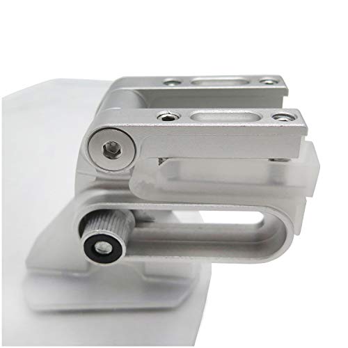WCO- Adjustable Clip On Windshield Extension Spoiler Wind Deflector Compatible with Motorcycle