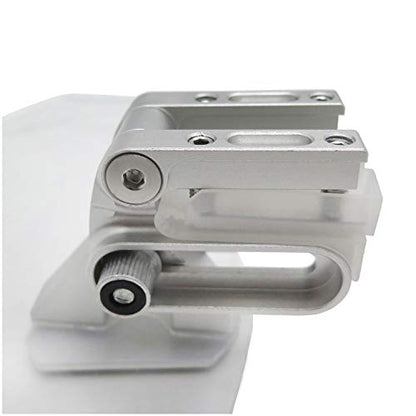 WCO- Adjustable Clip On Windshield Extension Spoiler Wind Deflector Compatible with Motorcycle