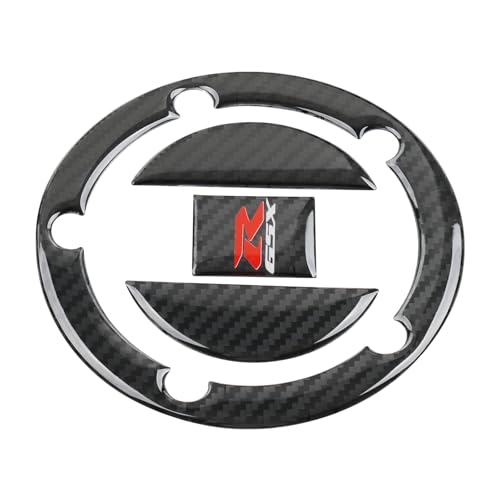 Motorcycle Tank Pad Fit for Suzuki GSXR600 GSXR750 GSXR1000 Anti Slip Carbon Fiber Pattern Fuel Tank Sticker Motorcycle Gas Tank Pad Protector (11BK) - size: 11BK