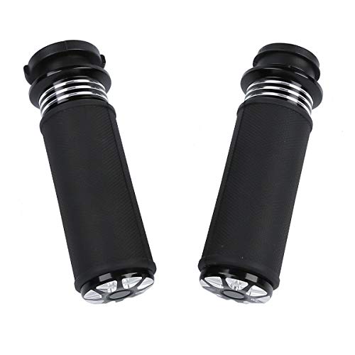 TCMT 1" 25mm Electric Handle Bar Grips Fit for Harley - color: Style B