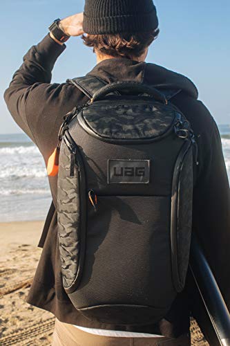 URBAN ARMOR GEAR UAG 24-Liter Backpack Lightweight Tough Weather Resistant Laptop Backpack, fits up to 16-inch, Standard Issue Black Midnight Camo - color: Standard Issue - Black Midnight Camo, size: 24-Liter
